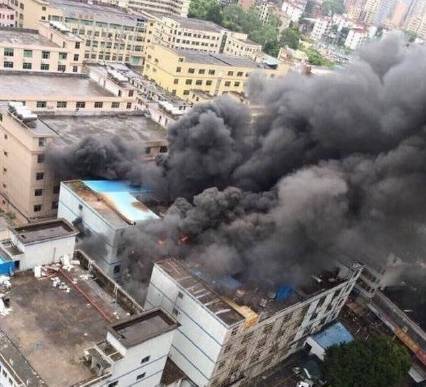 深圳美拜电子厂锂电池起火爆炸 龙华已查封8家电池企业