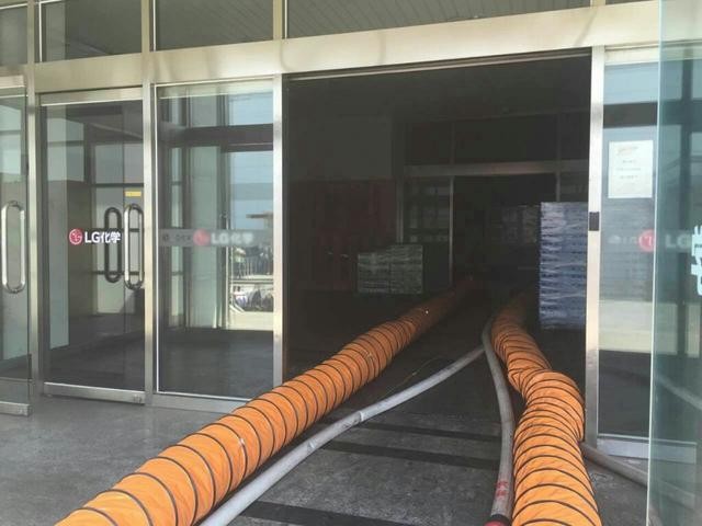 南京LG化学厂房失火 着火点系锂电池生产设备
