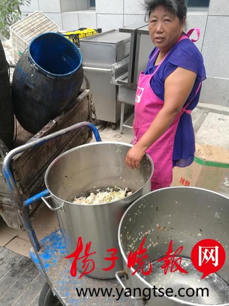 淮安餐厨垃圾回收过程中 正规军与非正规军上演“游击战”