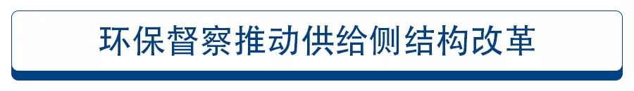 环保督察、供给侧改革与经济发展新动能