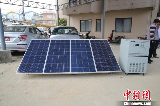 中国赠尼泊尔太阳能户用光伏发电系统正式交接