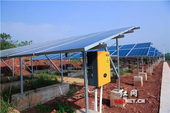 让太阳来扶贫 衡阳县30个贫困村年内建成光伏电站