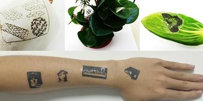 人造变色龙 中国研发电子纹身技术