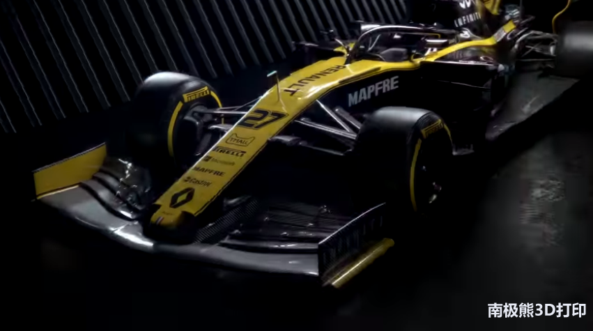 JABIL与雷诺F1团队合作3D打印F1赛车最终零部件