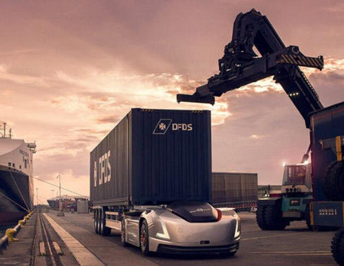 沃尔沃自动驾驶卡车开始在瑞典港口运货 最高40公里