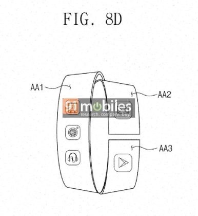 三星柔性显示屏专利曝光，为可穿戴设备设计