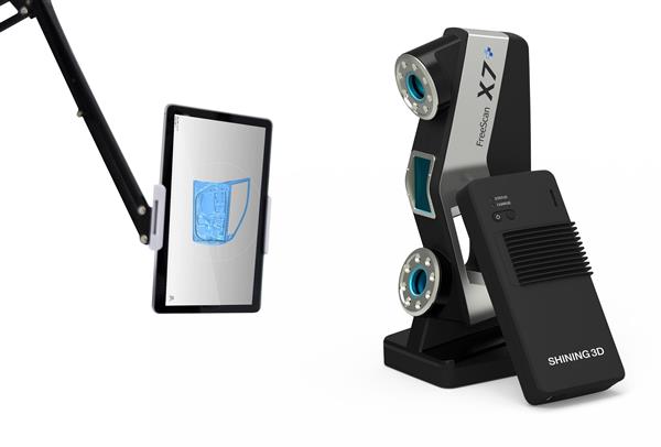 先临三维推出全新的无线FreeScan X5 +和X7 +手持式3D扫描仪