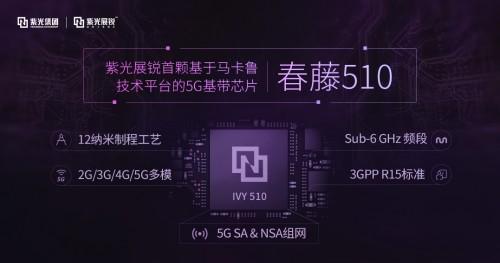 紫光展锐荣获5G突出贡献奖 5G芯片可支持SA和NAS