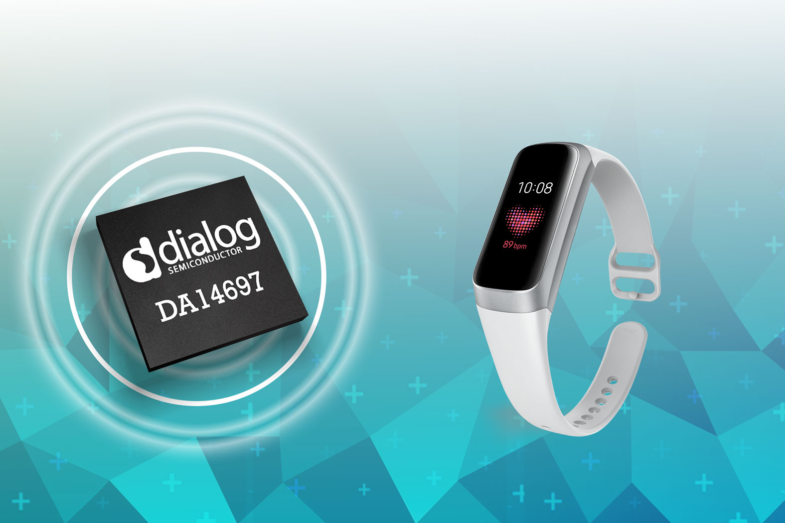 Dialog半导体公司为三星Galaxy Fit提供蓝牙低功耗连接方案