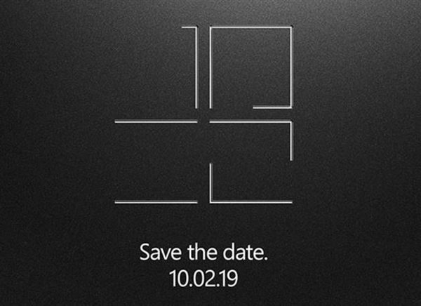 微软发布邀请函：10月2日或将更新Surface系列