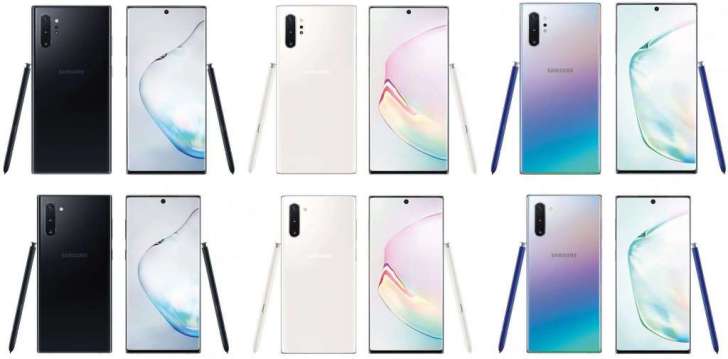 三星Galaxy Note 10首发三配色曝光，你pick哪一款？