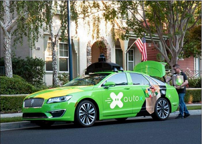 英伟达与AutoX于2020年推机器人出租车