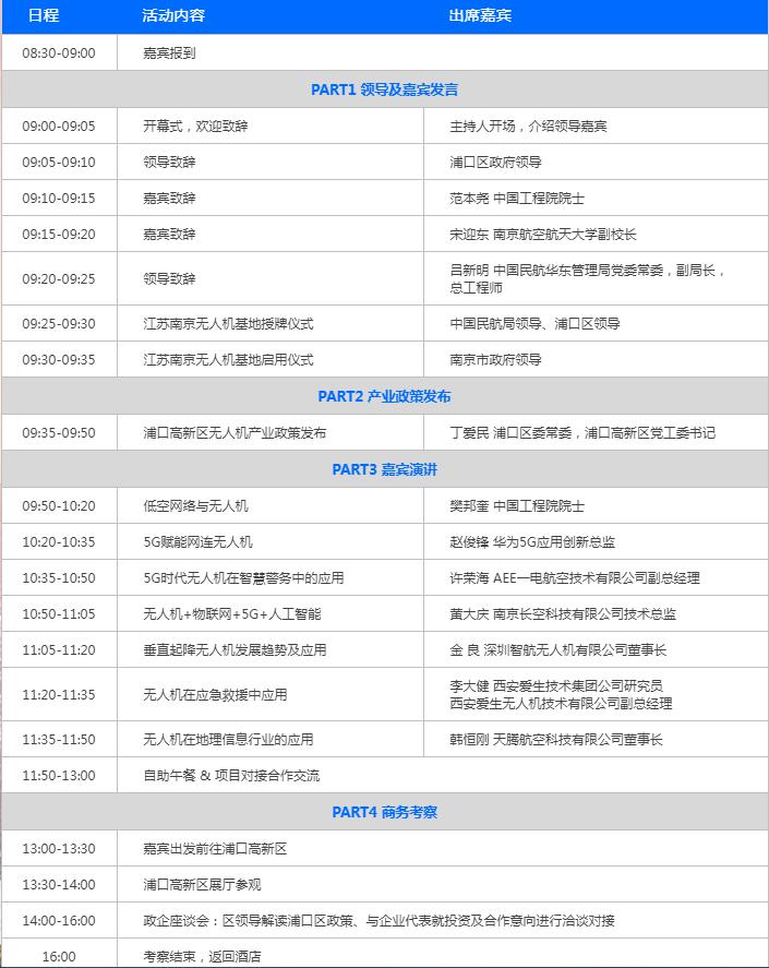 “2019中国（南京）国际无人机系统产业大会”明日正式开幕，我们不见不散！