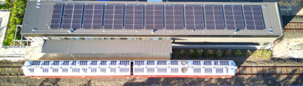 世界上第一列太阳能火车来了！可用锂离子电池充电