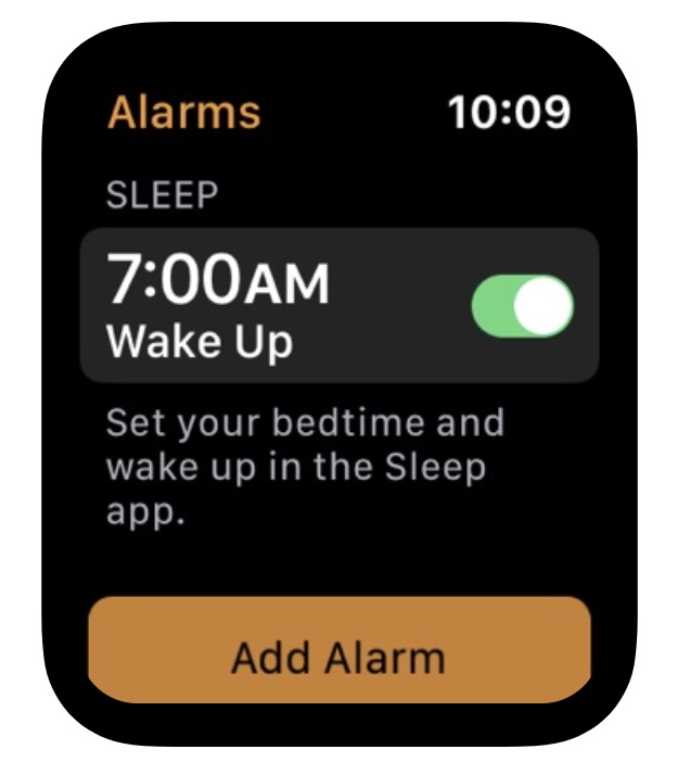 应用截图表明苹果将为 Apple Watch 加入睡眠监测功能