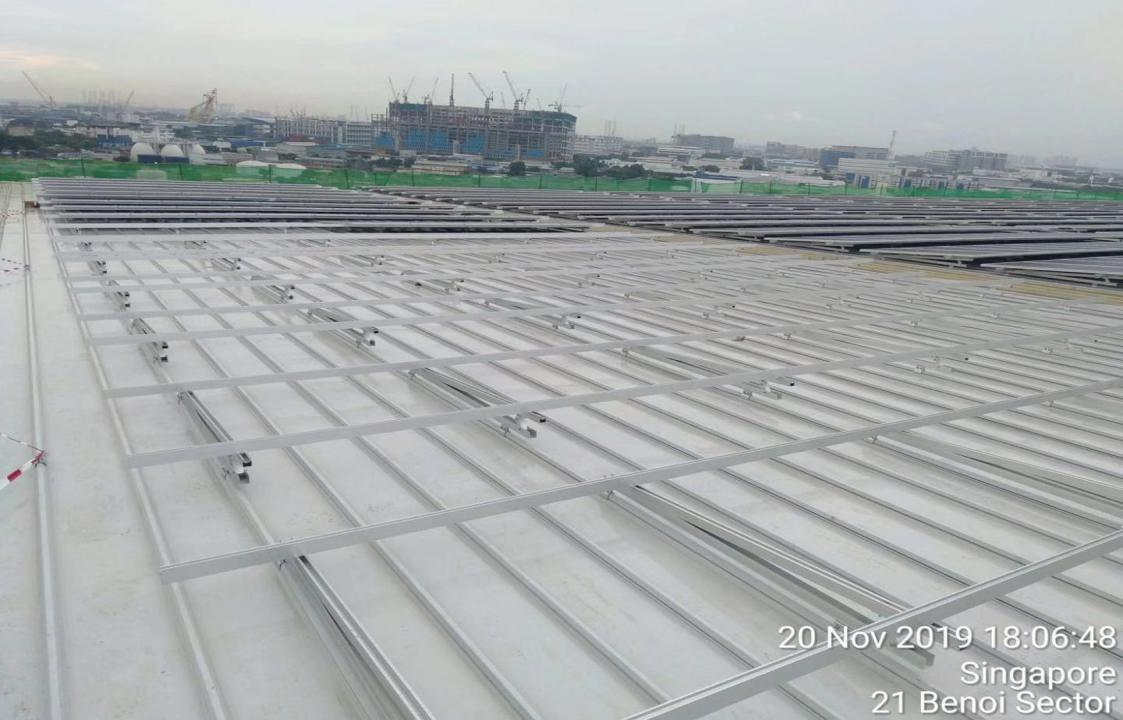 格瑞士3.1MW新加坡屋顶项目