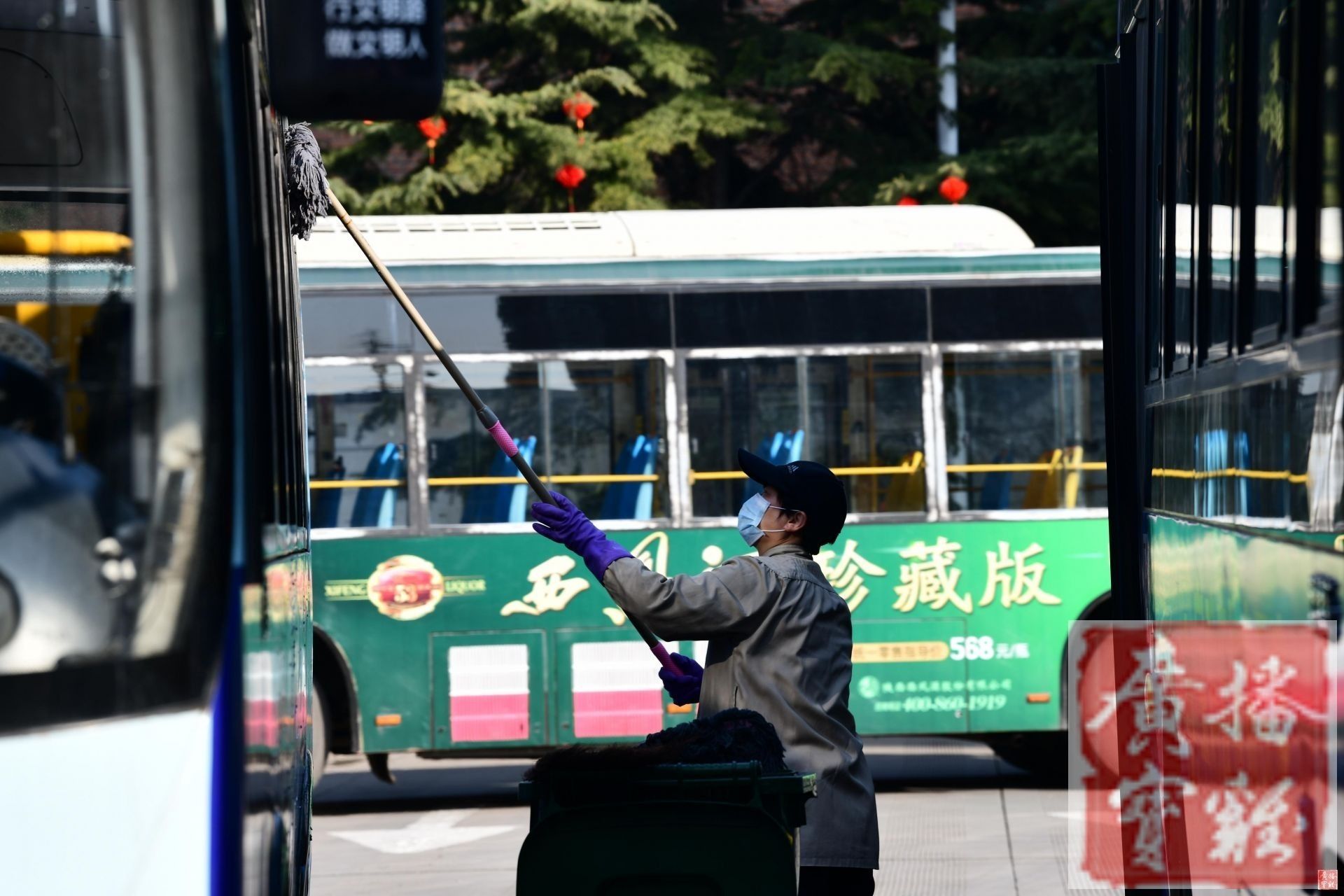 【疫情防控·我們在現(xiàn)場】組圖：大年初五的寶雞 從容而淡定