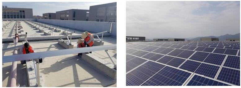 厦门格瑞士制造基地800kw屋顶分布式光伏项目