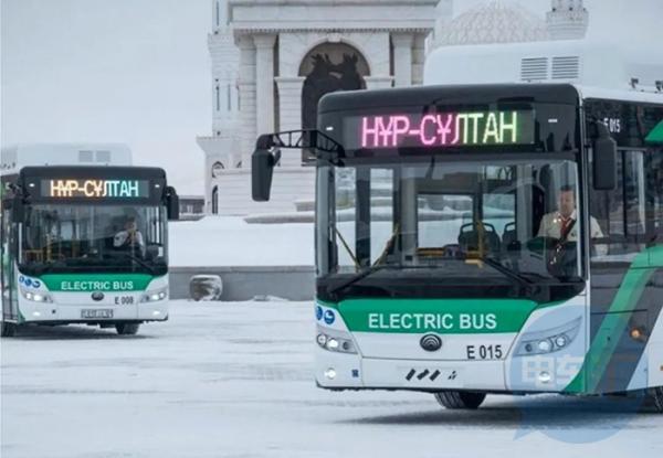 100辆宇通纯电动客车出口哈萨克斯坦