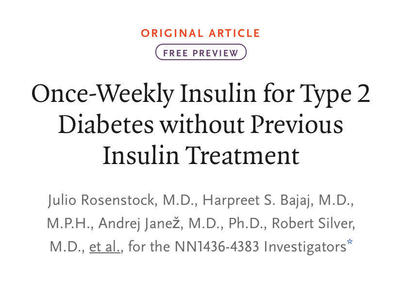 陈根：一周一次新型胰岛素，简化2型糖尿病控糖治疗
