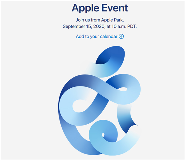 定了！苹果秋季发布会9月16日举办