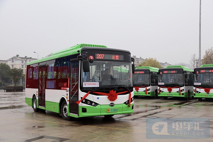 比亚迪纯电动公交车首投泗阳，绿色公交再添新动能