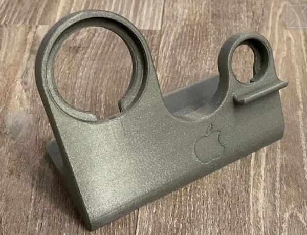 网友使用 3D 打印自制苹果 MagSafe Duo 磁吸充电器