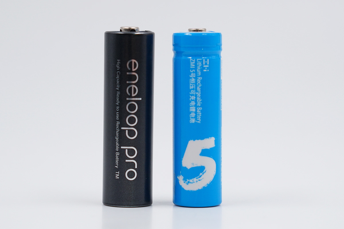 一文看懂可循环充电的AA锂电池和镍氢电池的区别，你会选择哪一款？
