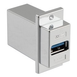 L-com诺通推出新型USB 3.0 ECF系列面板安装转接头/耦合器