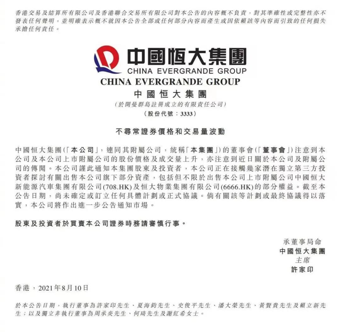 恒大汽车惨遭 “抛售”！网友：贾跃亭成最后赢家