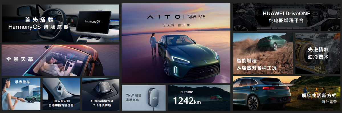 AITO品牌新品问界M5福建首发揭幕，开启智慧出行新时代