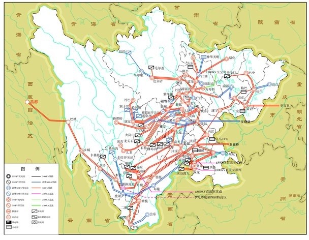 四川火电厂分布图图片