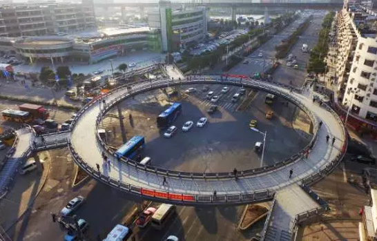 双屿天桥 杨冰杰摄2016年温州市区及各县(市,区)区域环境噪声平均等效